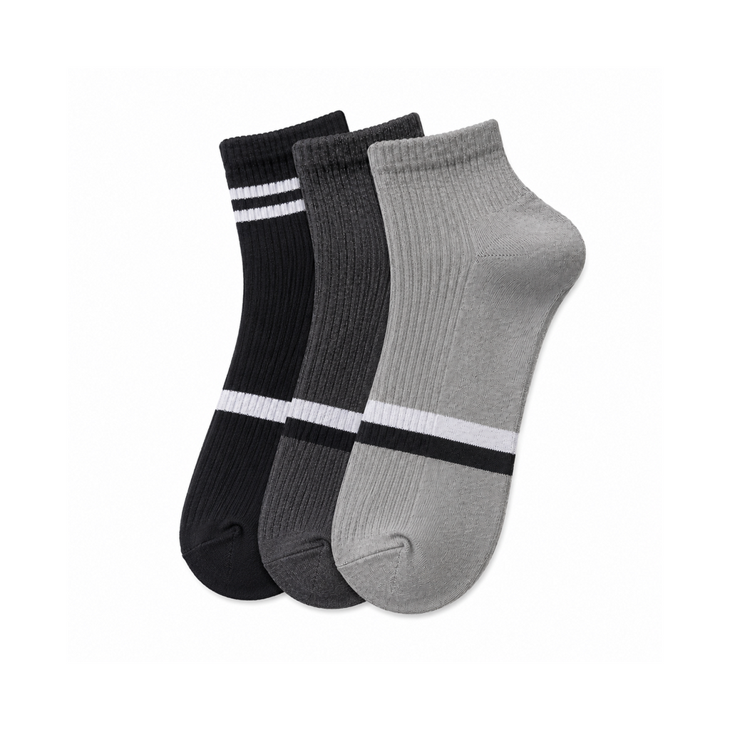 Stitchr Casual Latest Men Socks Sports - Pack of 3
