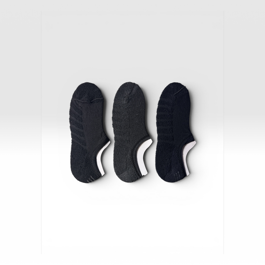 Unisex Towel No Show Socks - Custom Packs