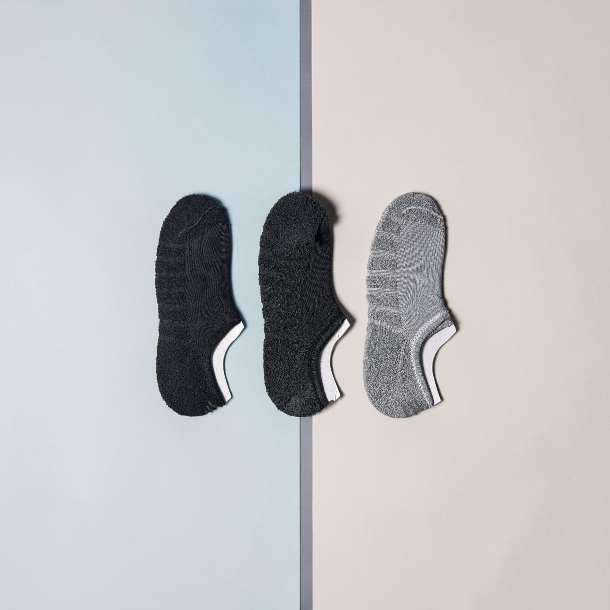 Unisex Towel No Show Socks - Custom Packs