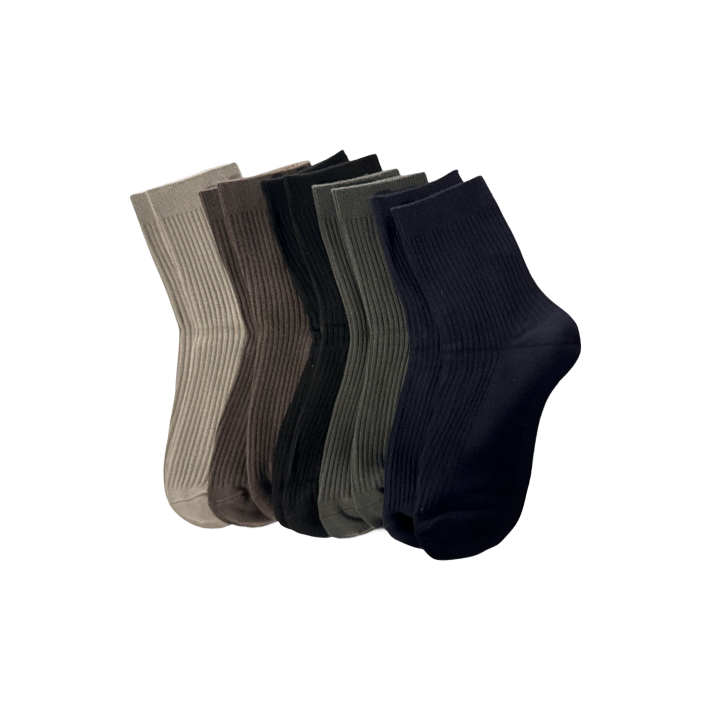Unisex Classic Crew Socks - Pack of 5