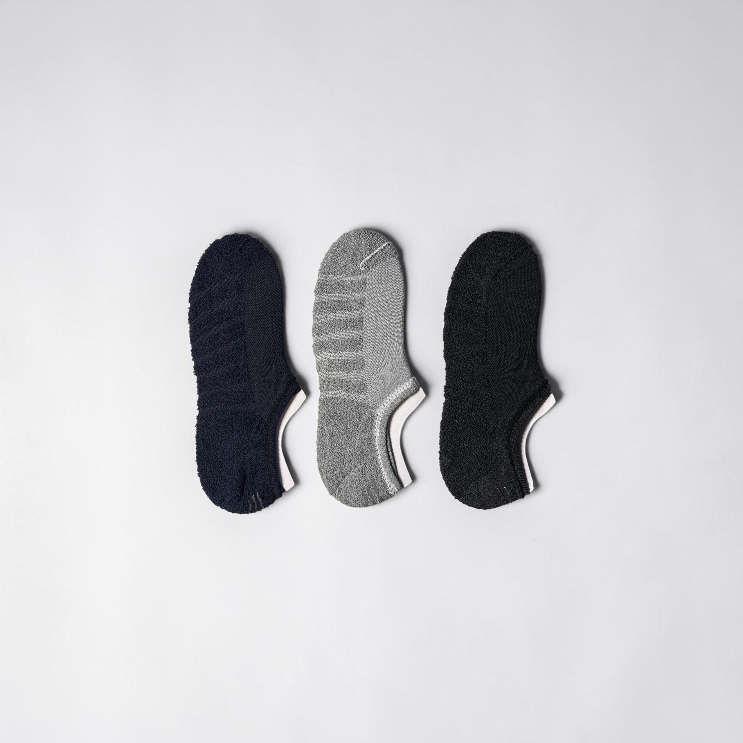 Unisex Towel No Show Socks - Custom Packs