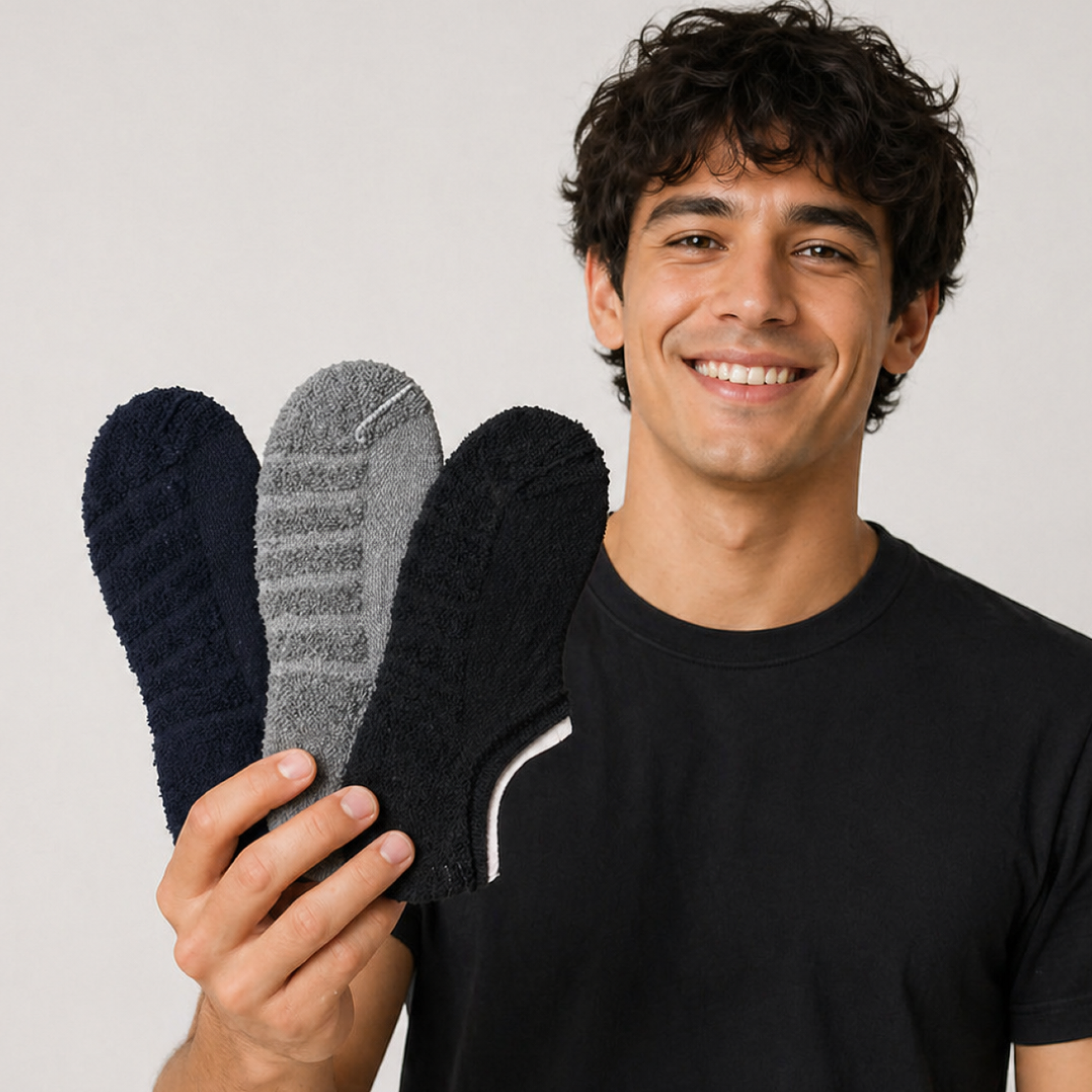 Unisex Towel No Show Socks - Custom Packs