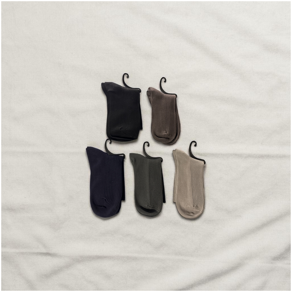 Unisex Classic Crew Socks - Pack of 5